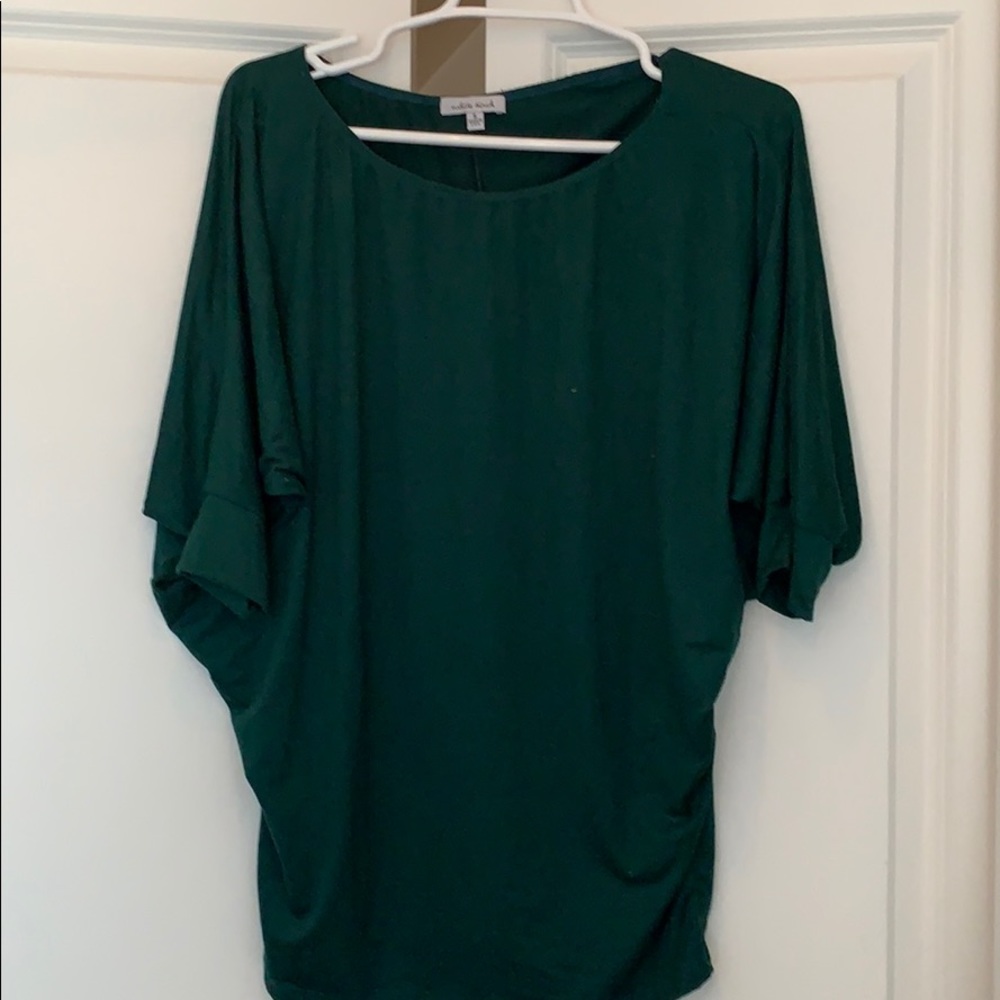 Hunter green super soft shirt